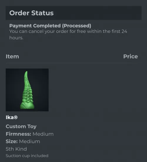 My first custom, I'm super excited to add some green to my collection 😍