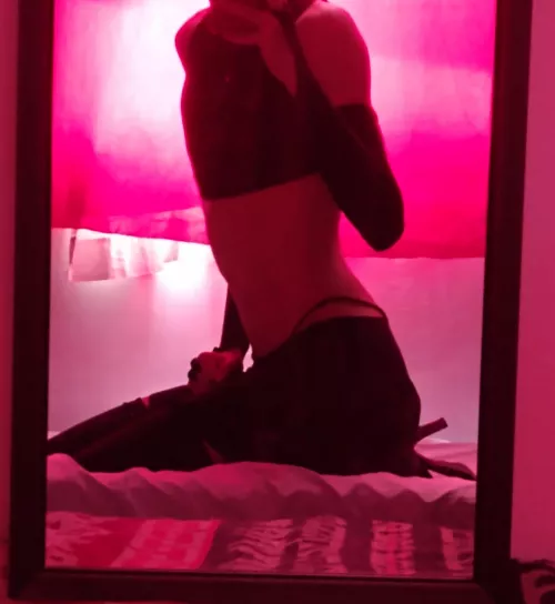 My first femboy outfit :3