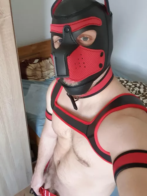 my first mask and Set. Am I a good boy?or should I be a Bad boy