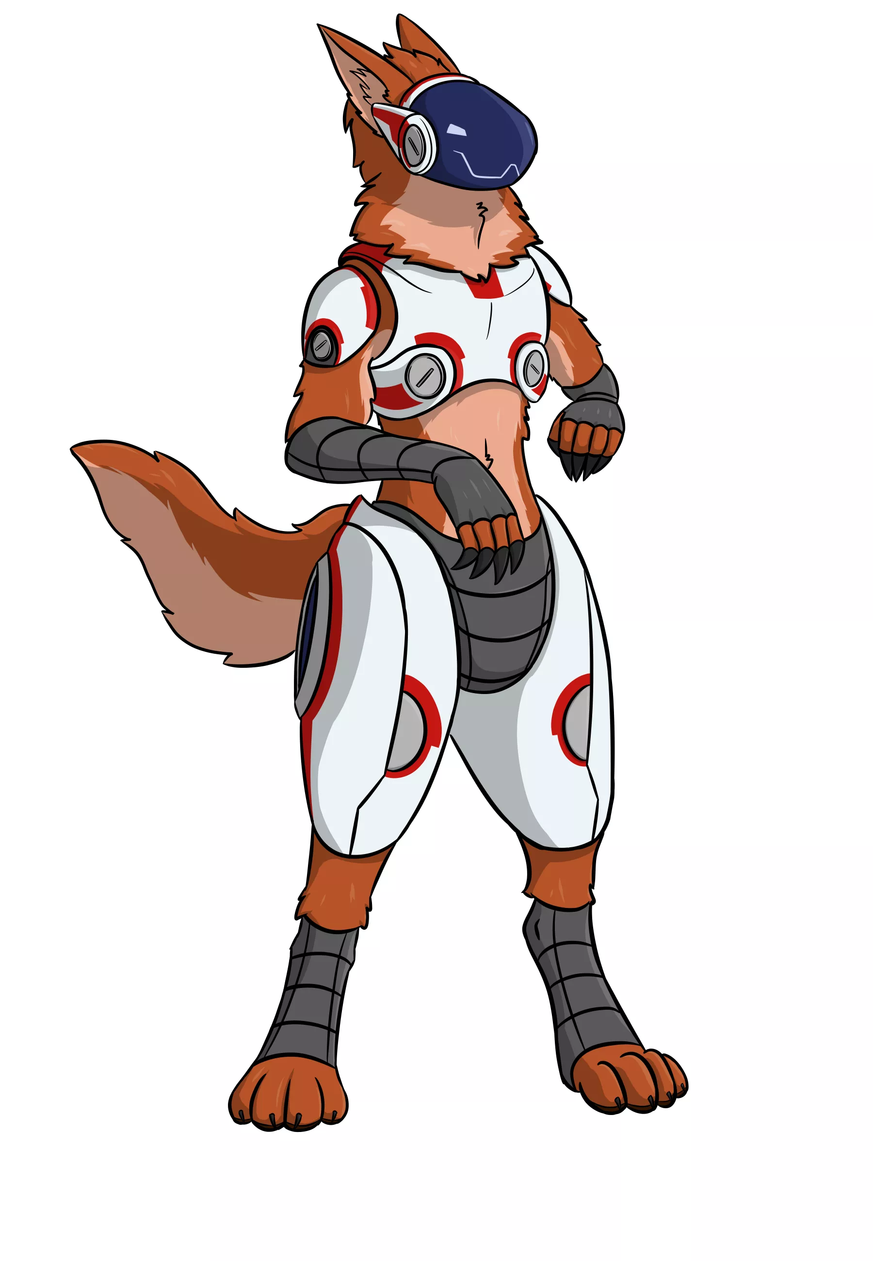 My first protogen design.