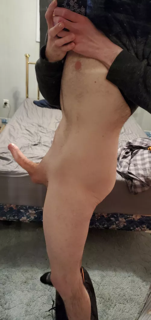 My first time EVER posting a nude online. What do you think?