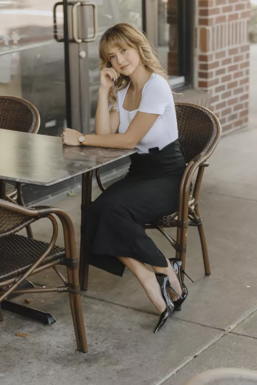 My friends? I dress them in pencil skirts.