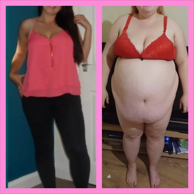 My girlfriends 100+lbs gain in 5 years… My girlfriends 100+lbs gain in 5 years…