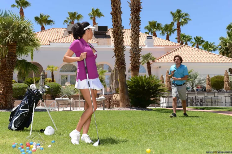 My golf partner - lezley Zen