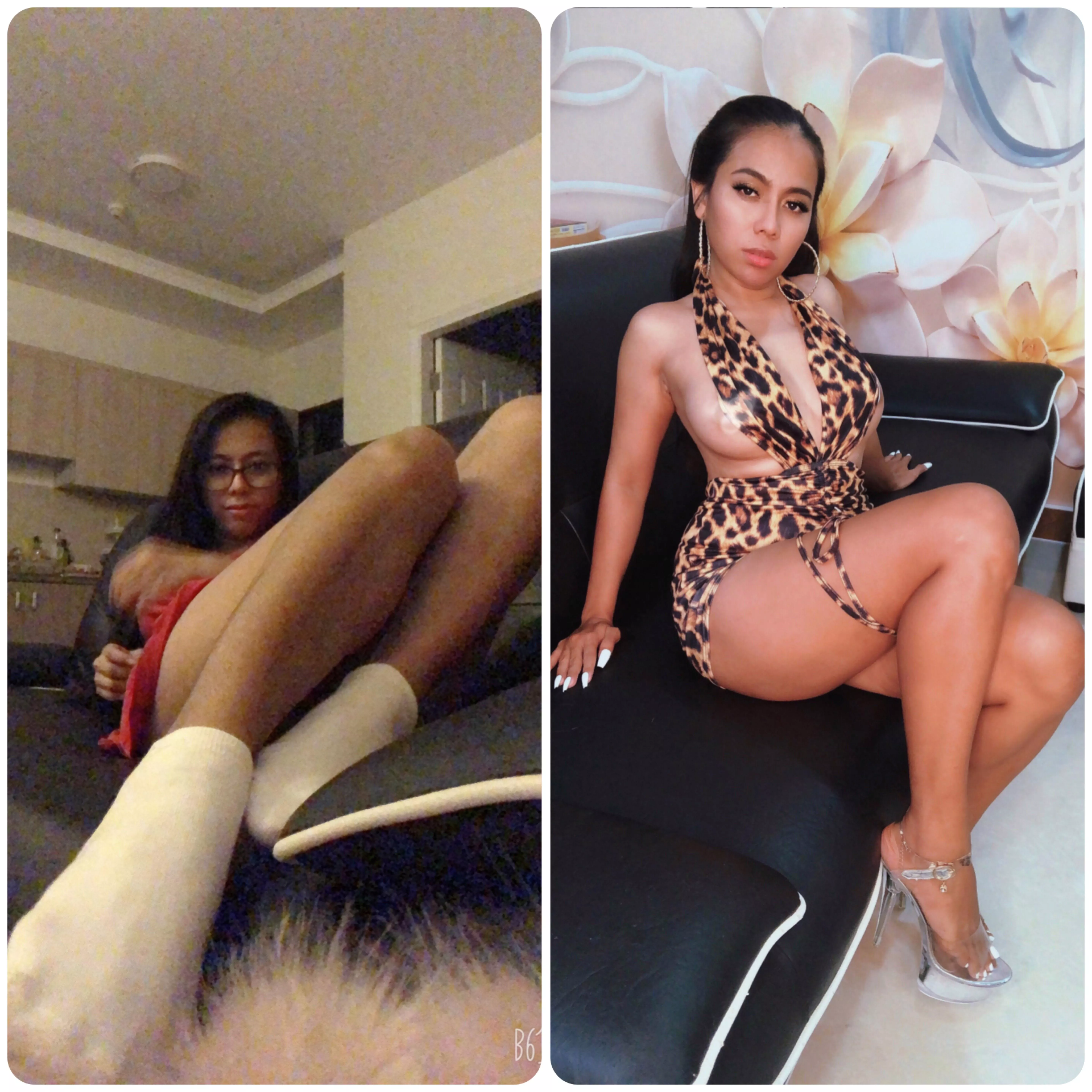 (My idea of sexy) last year vs Now. What do you think?