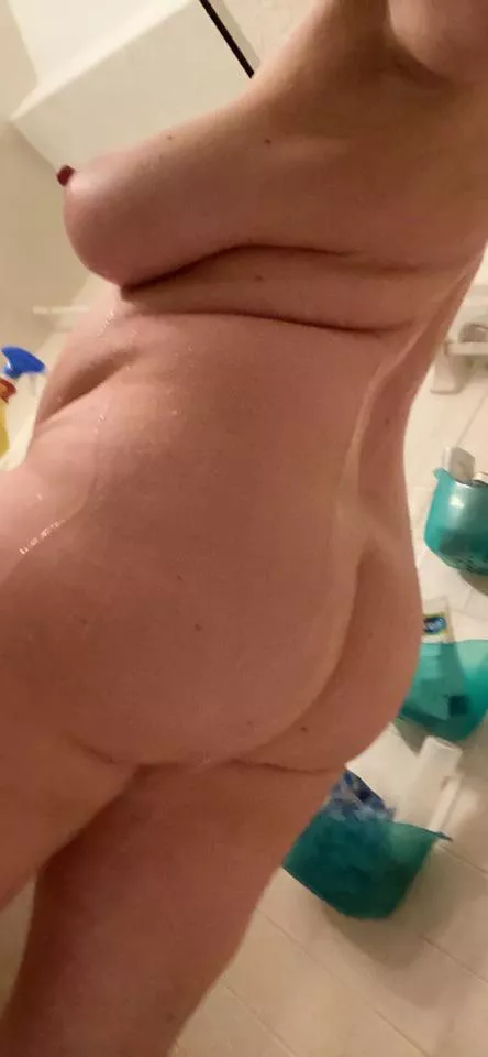 My kitty asks “Did I miss a spot?”