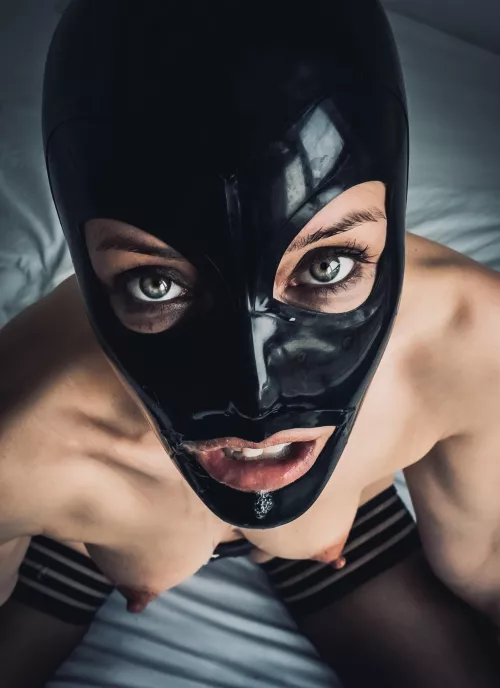 My latex hood is as much a part of whom I am as my own skin.