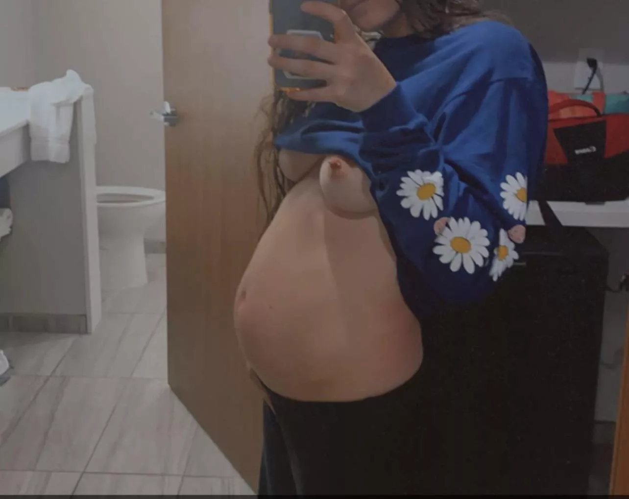 My mommy titties are getting bigger 🙂(23)(f)