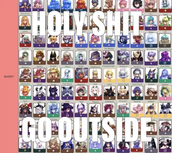 my monster girl tier list