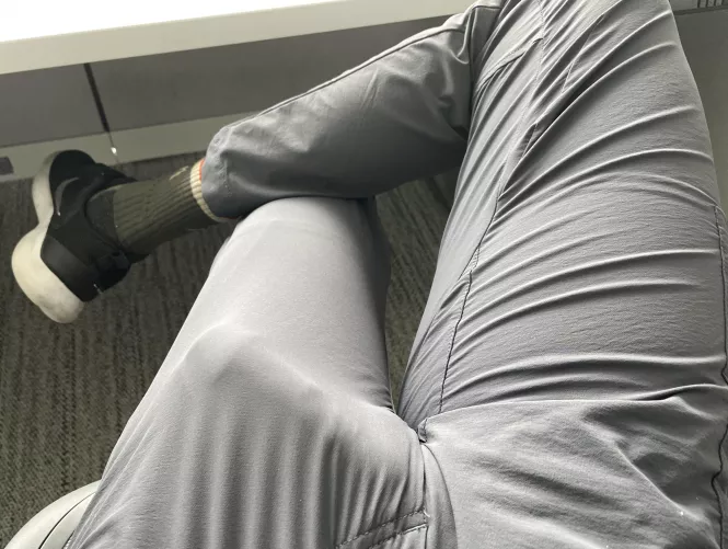 My phone is on Do Not Disturb at work but my cock doesn't understand