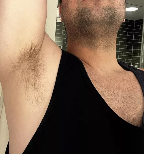 My pit after a long hot day 🥵😉👅