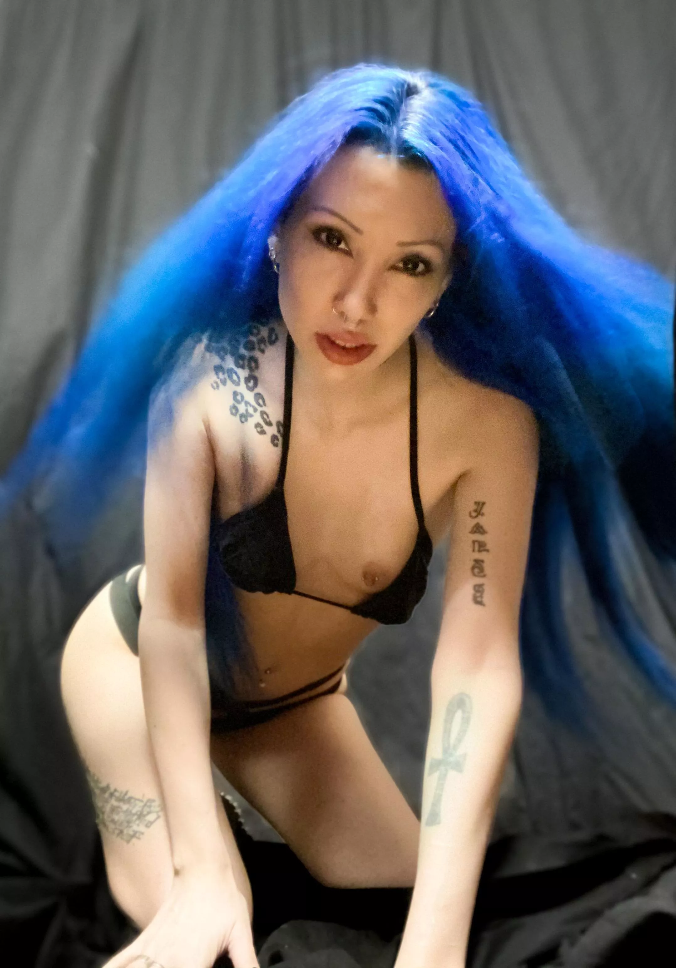 My pussy is such a slut, cum watch me fuck it 🐱 Free XXX Onlyfans 💦 link below 💦 Xomel 💀💙