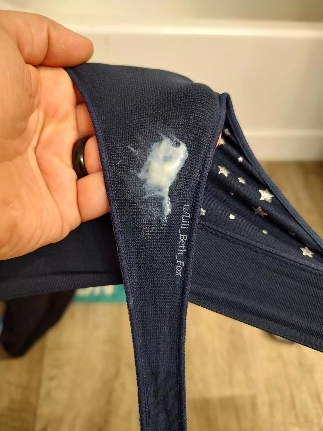My pussy makes every panty I wear a creamy mess [OC]