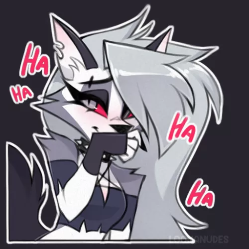 My SFW Telegram Sticker pack is now live!! [Link in the Comments] (Twitter @Loonanudes)💌🦴