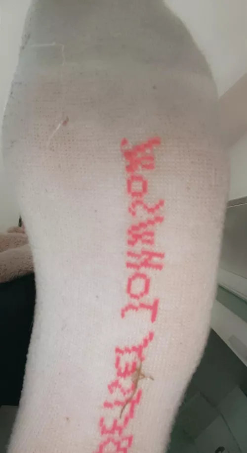 My socks after a long day