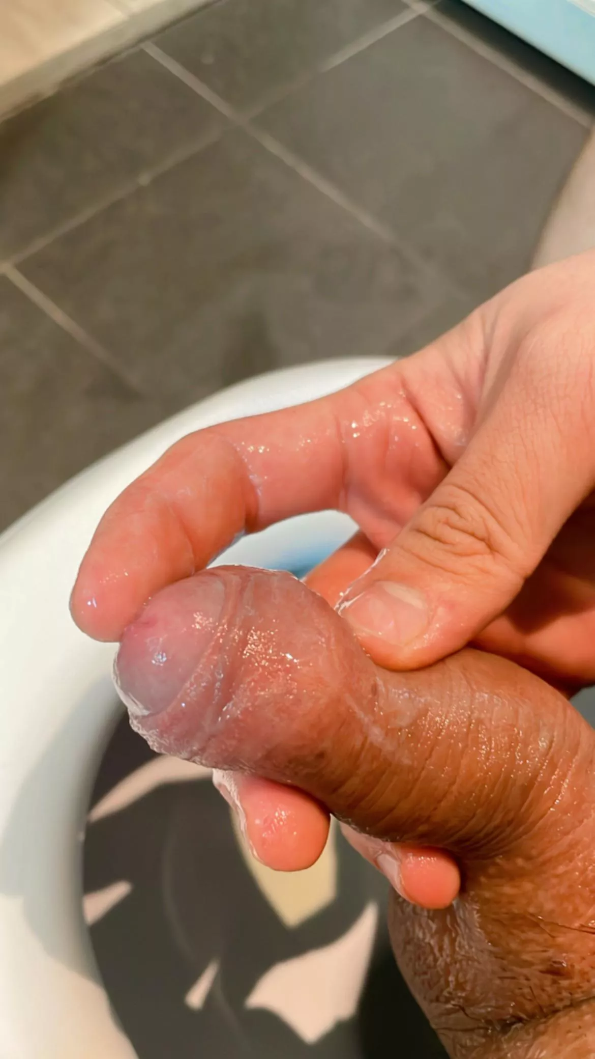 my (straight) best friend has a habit of pinching my nipples every second of the day in hope of hurting me. little does he know this is what he’s actually doing..