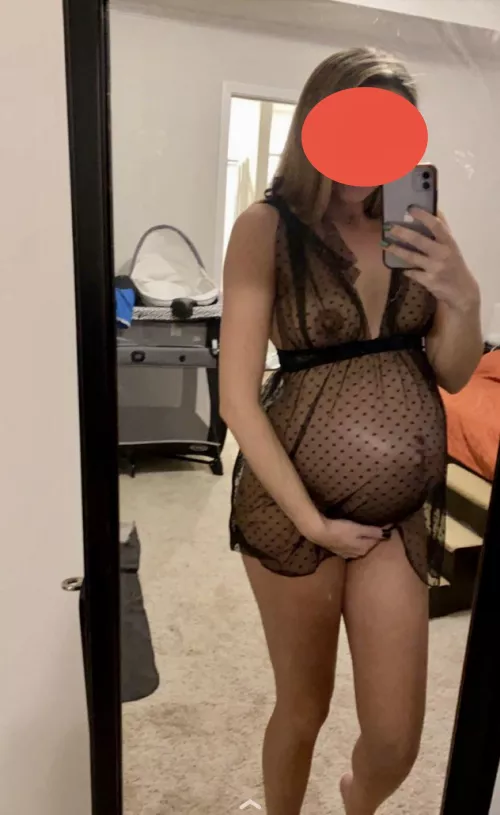My wife is 37 weeks pregnant. What do you think of her?