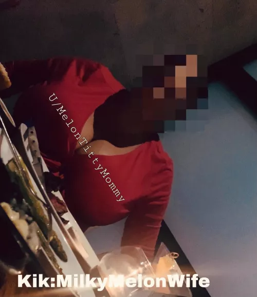 My wife. What do you think of her milkers ? Should we share more?