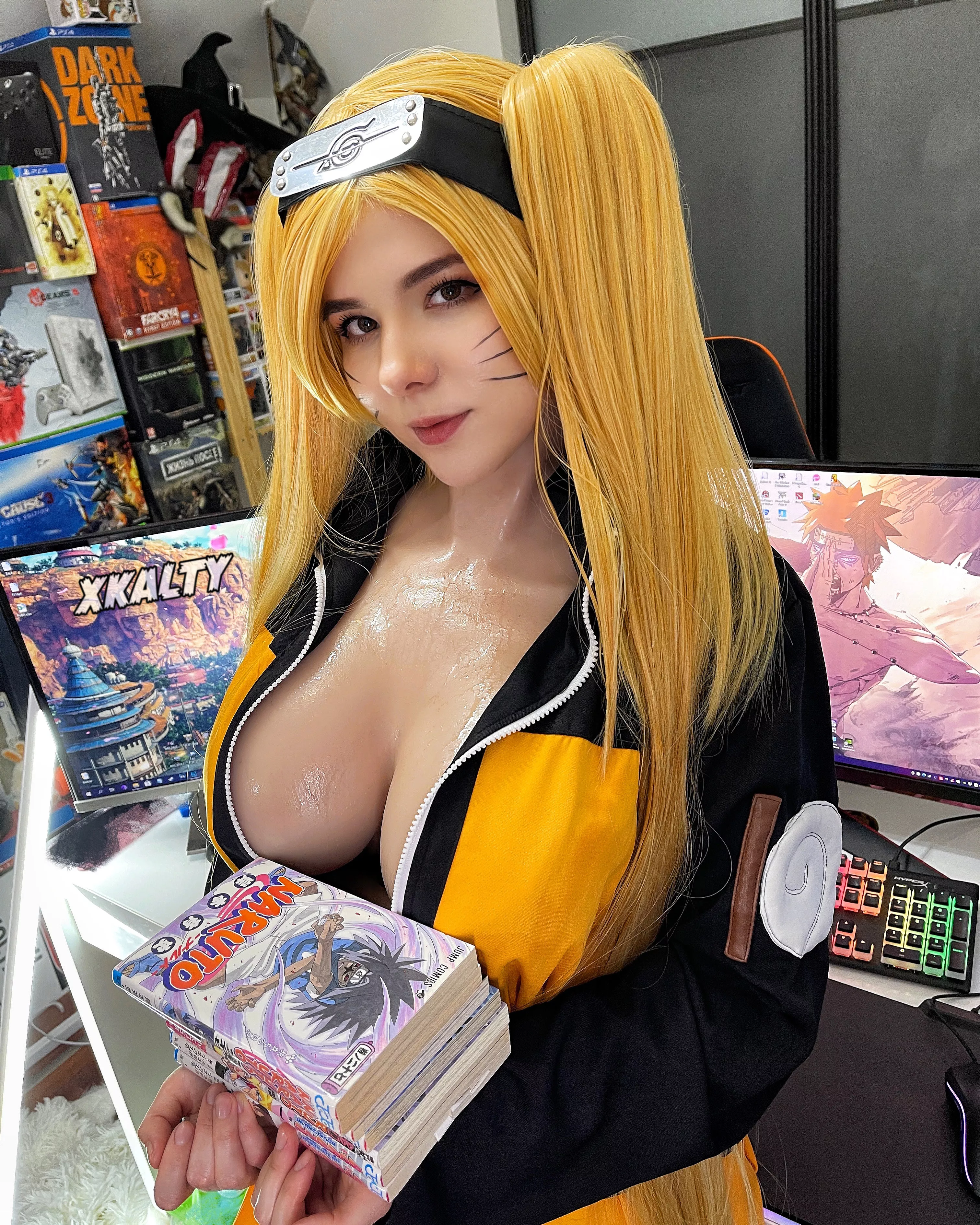 Naruto: Sexy Jutsu ( by Xkalty ) from Naruto