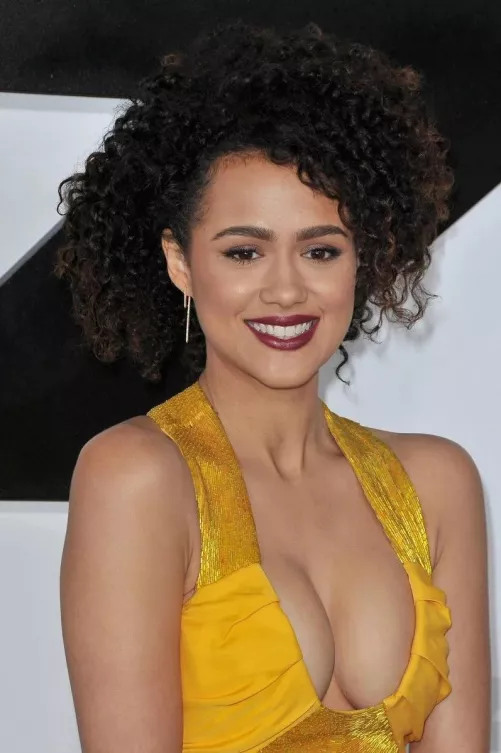 Nathalie Emmanuel has me throbbing. Can a bud play as her for me?