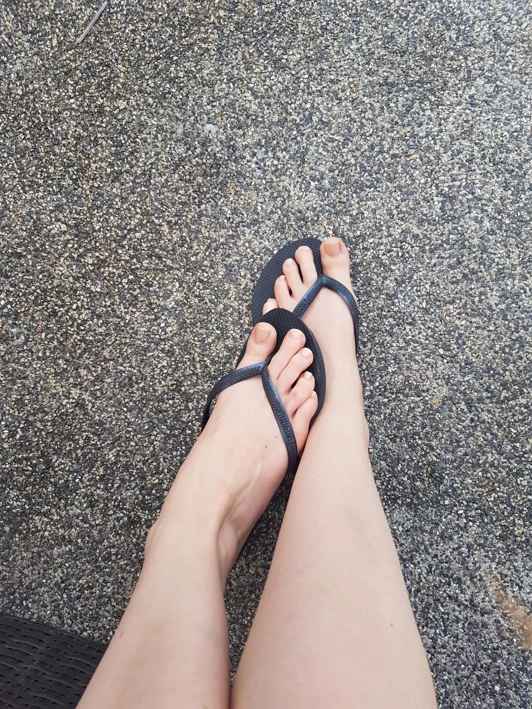 Natural or painted toes in your face?