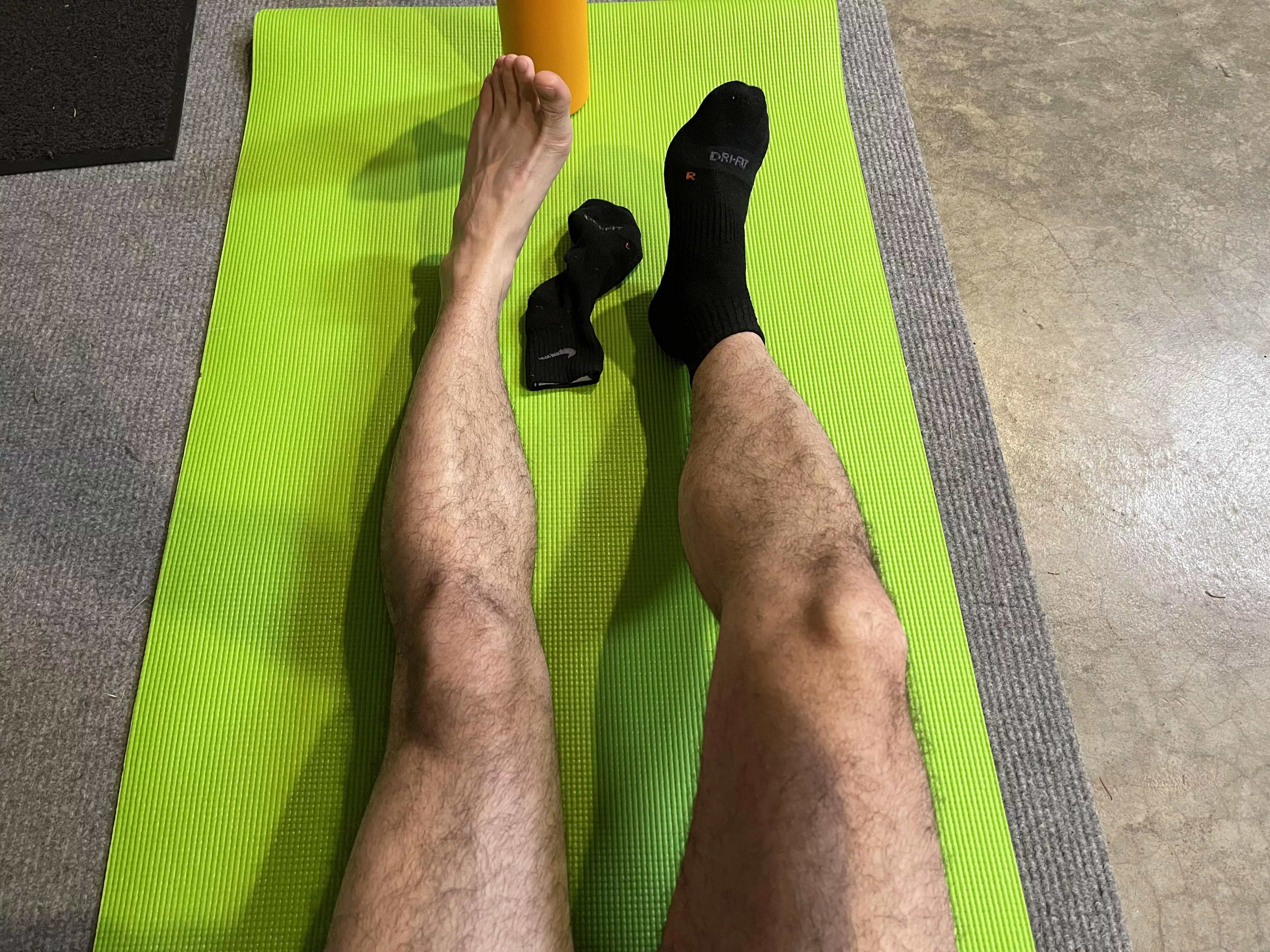 Needing these sweaty feet to be rubbed.