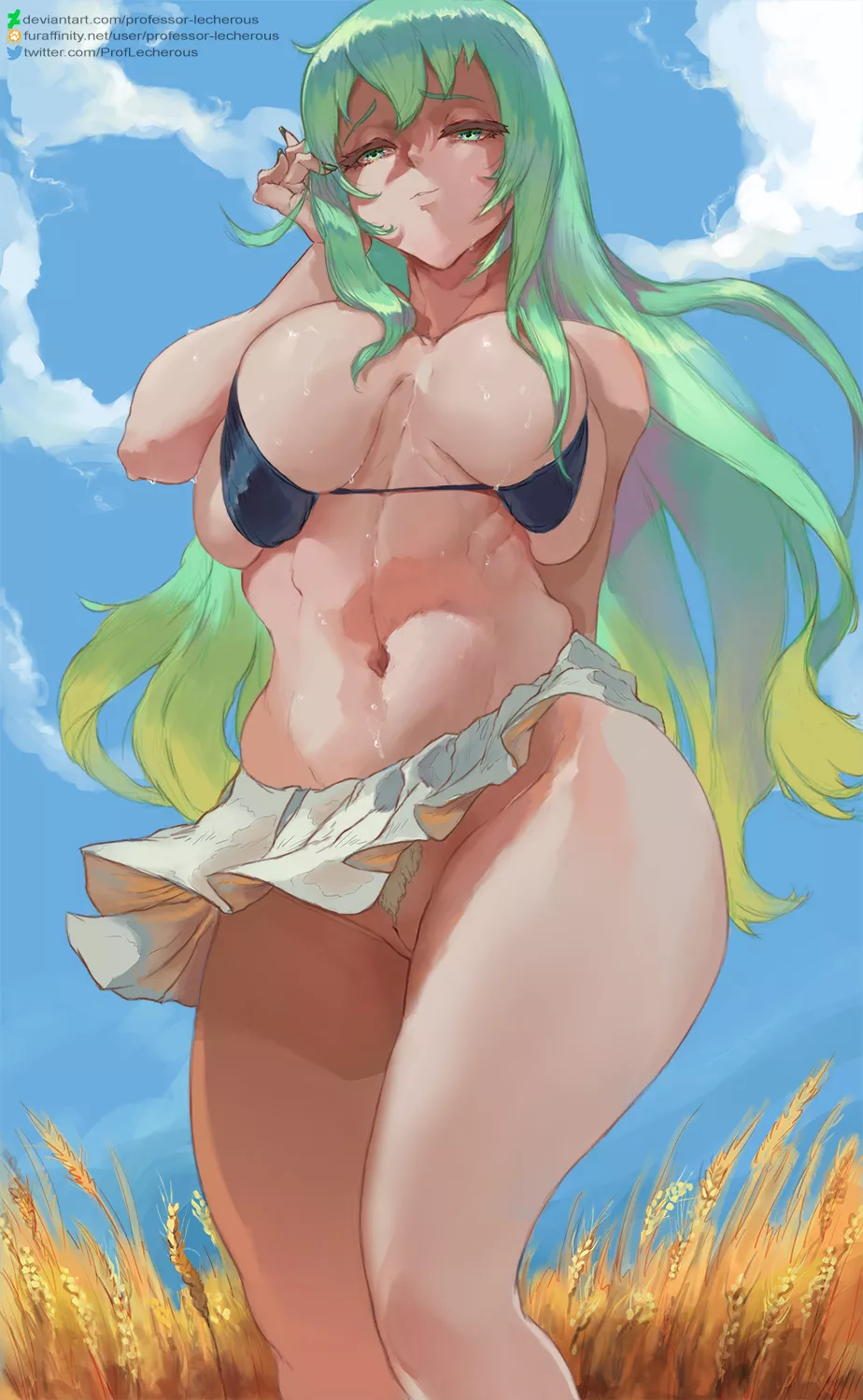 Nephenee art by me (Professor Lecherous on twitter)