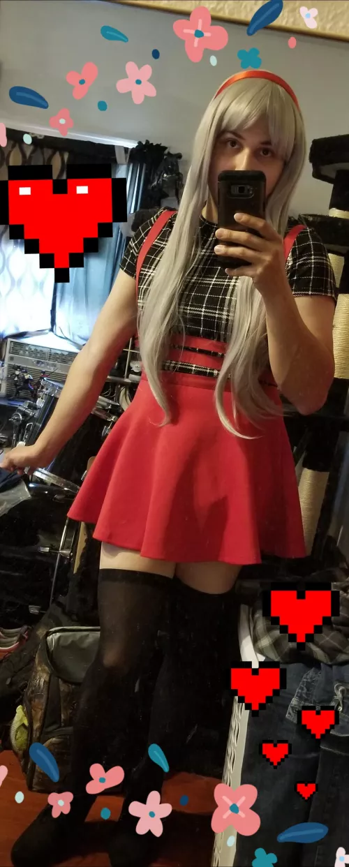 Never knew I needed this silver hair until now!❤