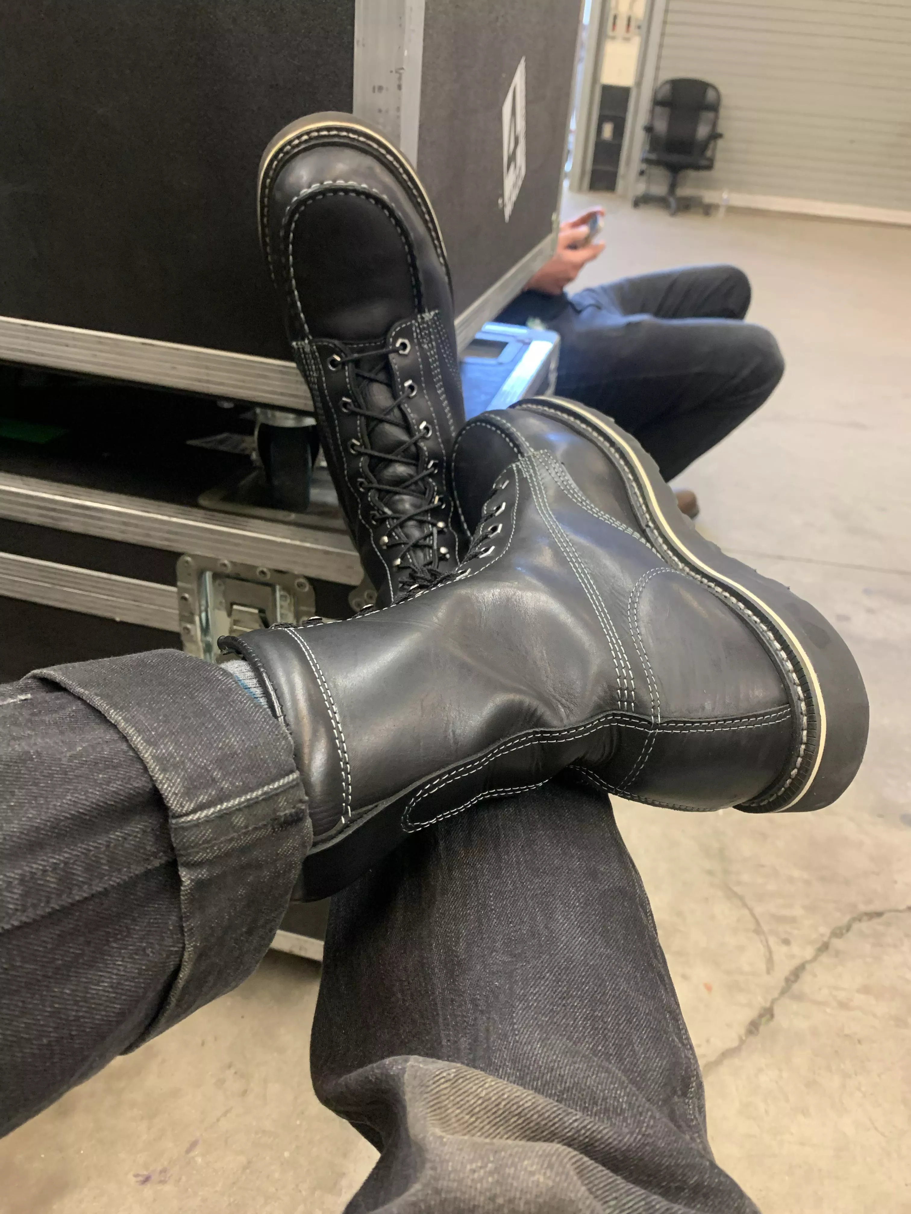 New boot goofin - thorogood 8” steel toe moc toe