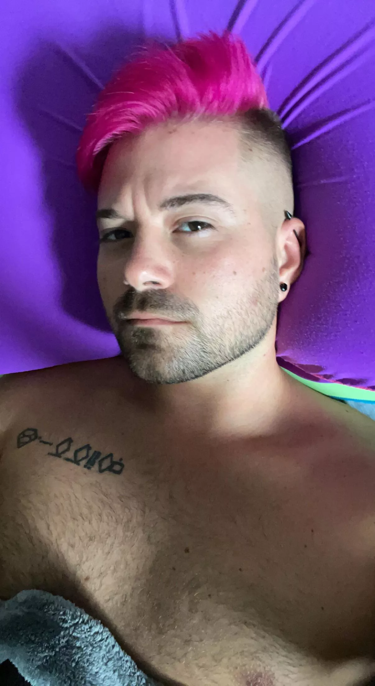 New color, ignore the bed head 😁