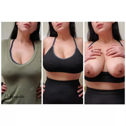 New neighbor across the street knocks at your door and asks to borrow a cup of sugar💋What do you do?