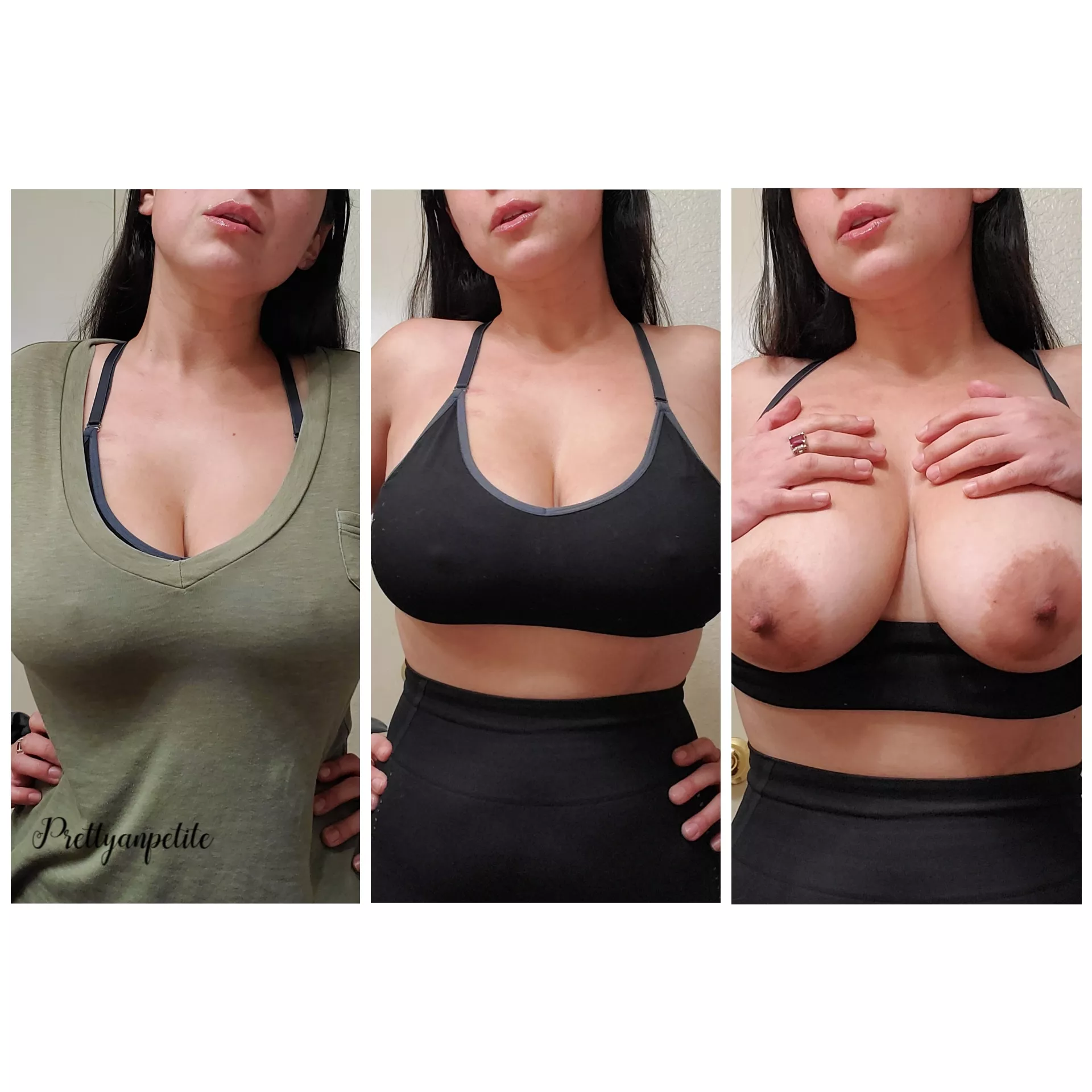 New neighbor across the street knocks at your door and asks to borrow a cup of sugar💋What do you do?