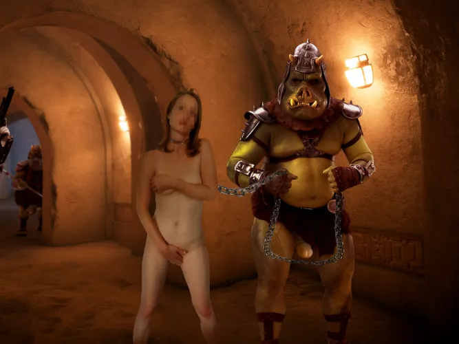 New salve marched out for inspection (ThisGirl_20 + Lewd)