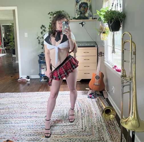 New school girl outfit