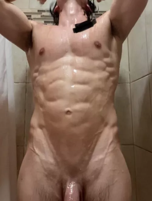 New take on a gym selfie 😉