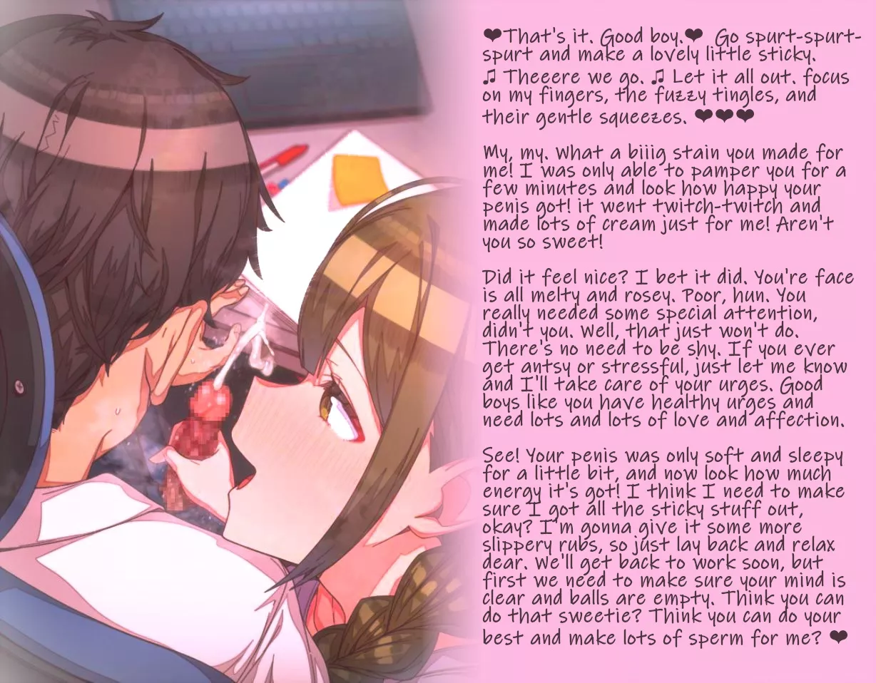 😇Nice lady😇 is pampering you, so be a good boy and make lots of cream for her! 💖💖💖[handjob][wholesome][encouragement][gentle femdom]