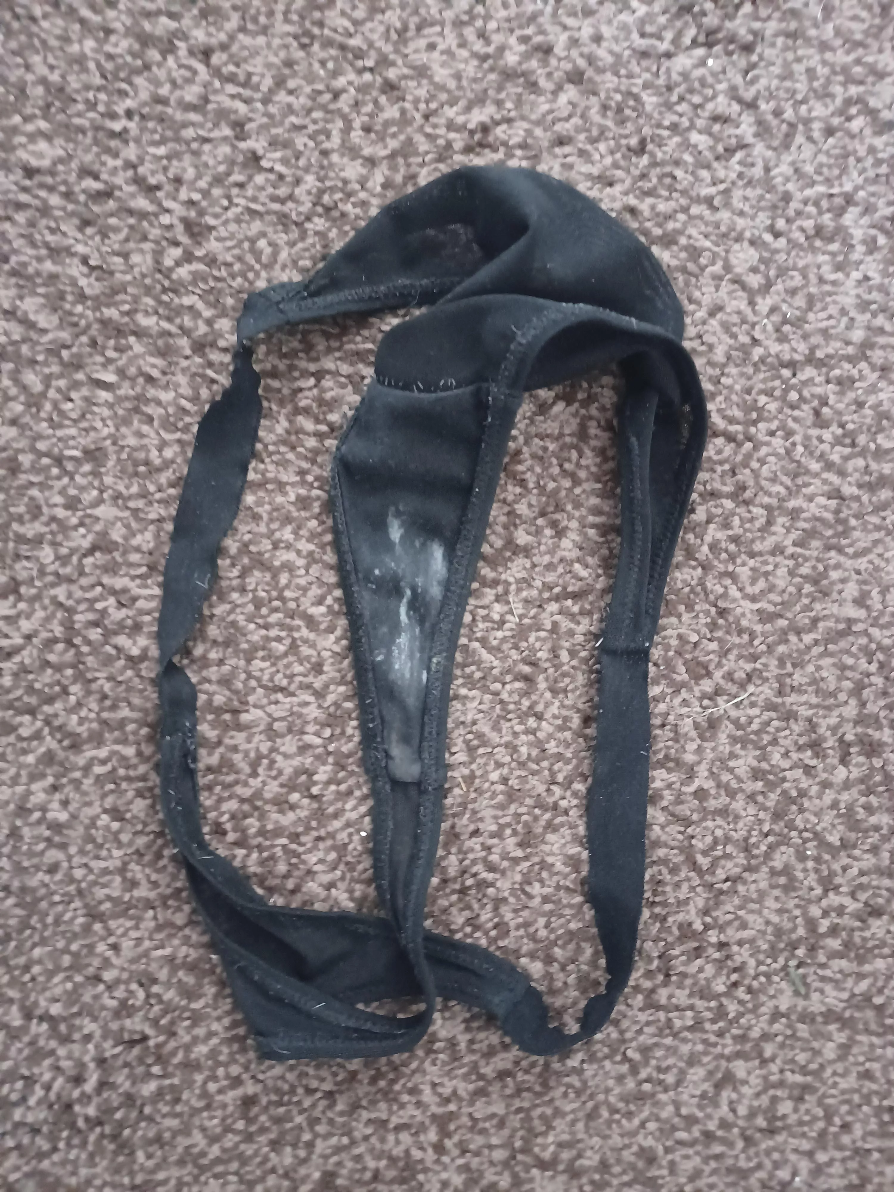 Nice pussy stained thong