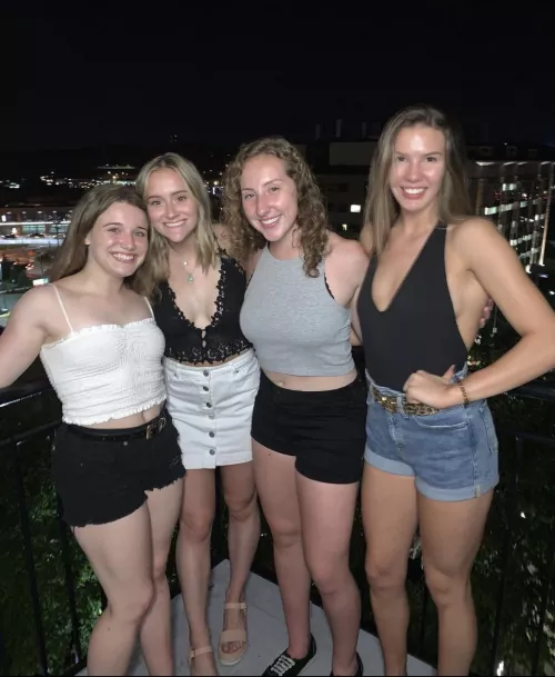 Nighttime girls. Who do you want to cum inside of?