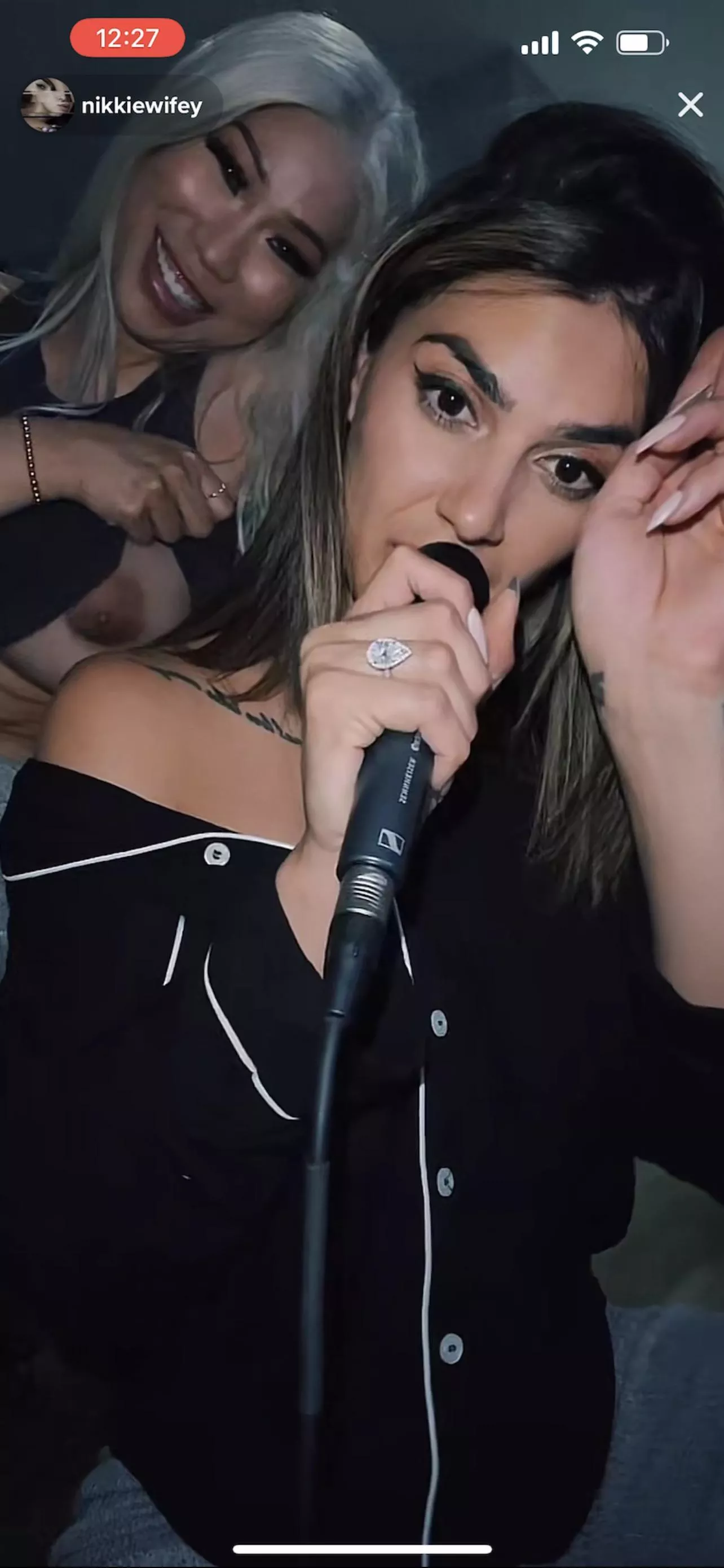 Nikkiewifey from earlier today