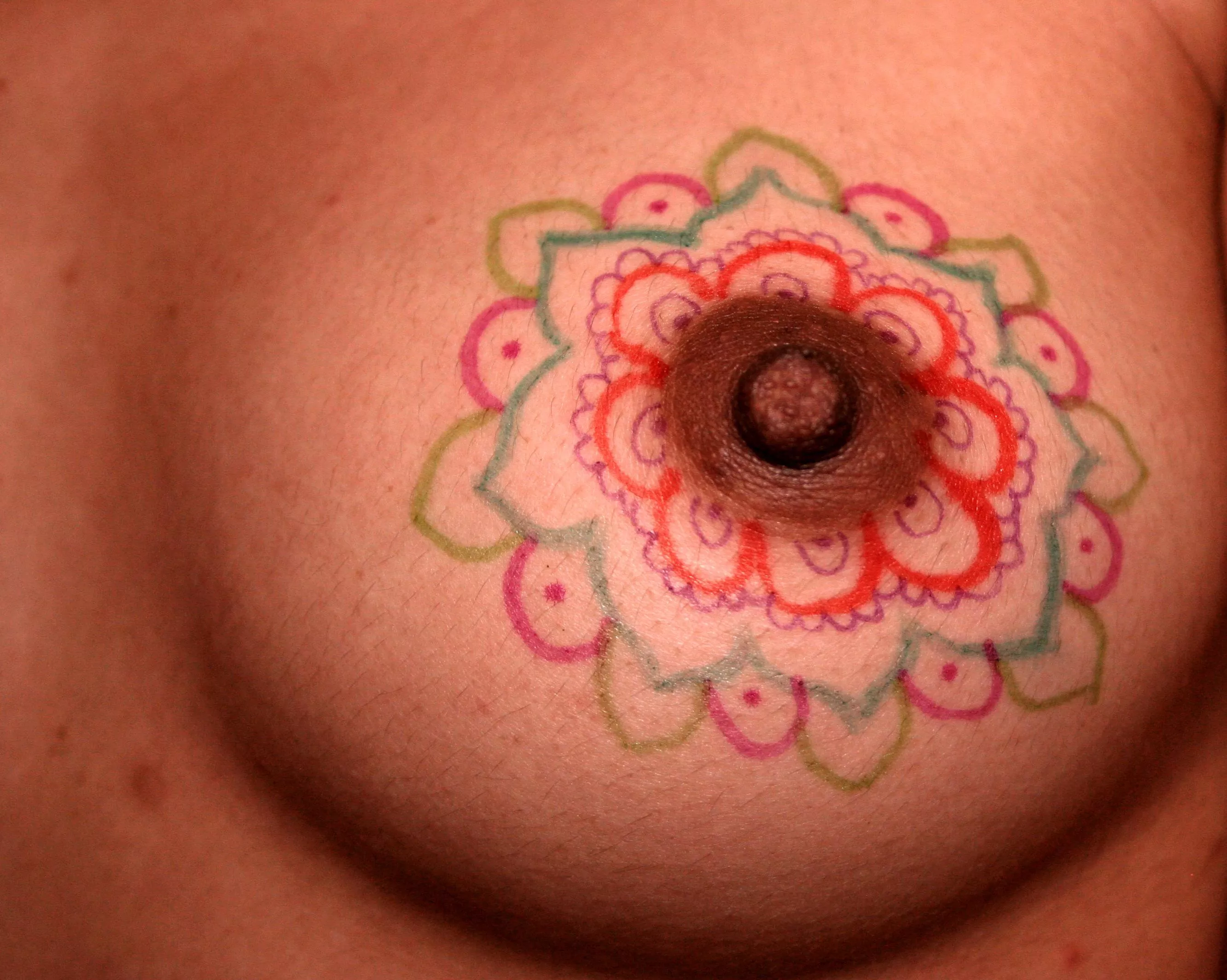 Nipple art😋