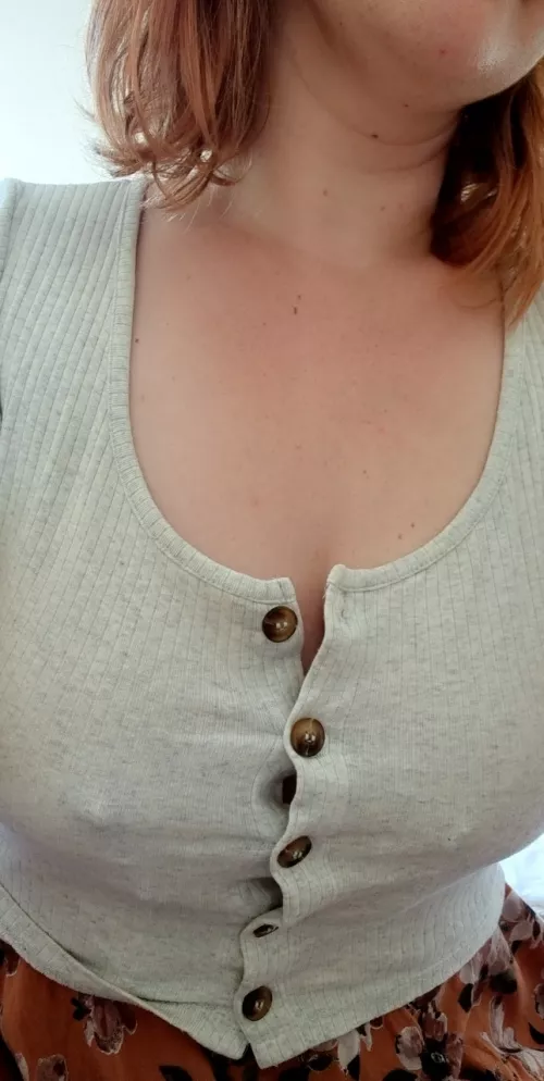 no bras on house work day