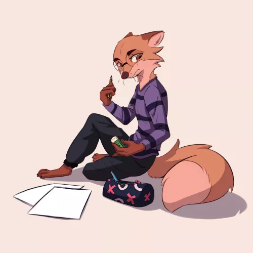 No drawing, head empty ~ Art by me