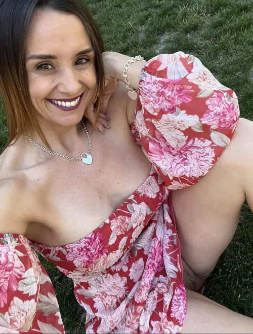 No panties or bra ever… is that acceptable for a 41 year old Milf?