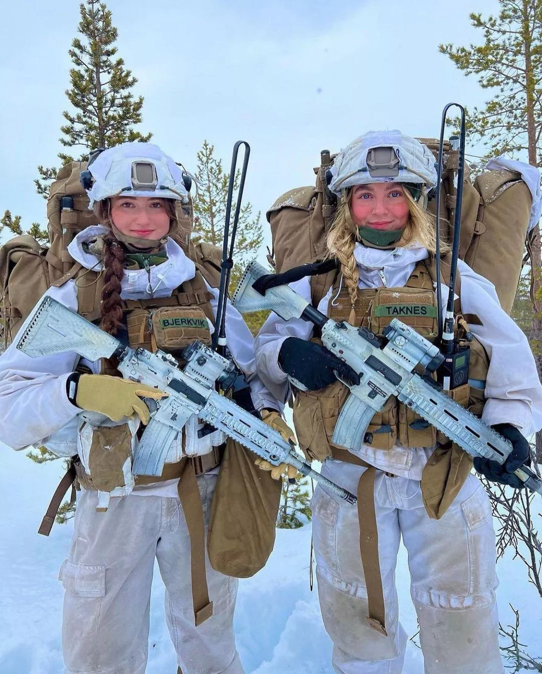 Norwegian Conscripts at the Russian Border