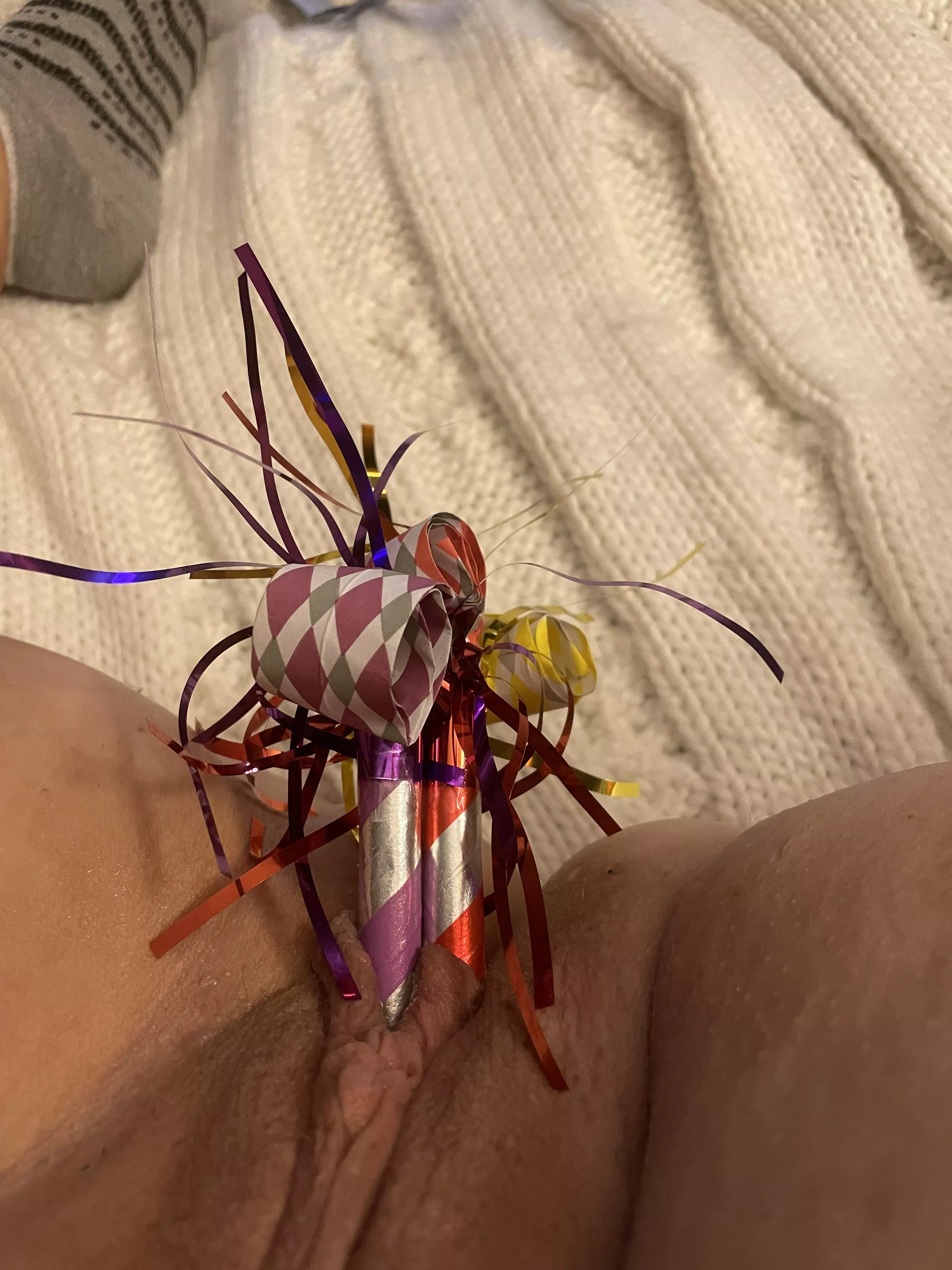 Not a dildo, but a party nonetheless…