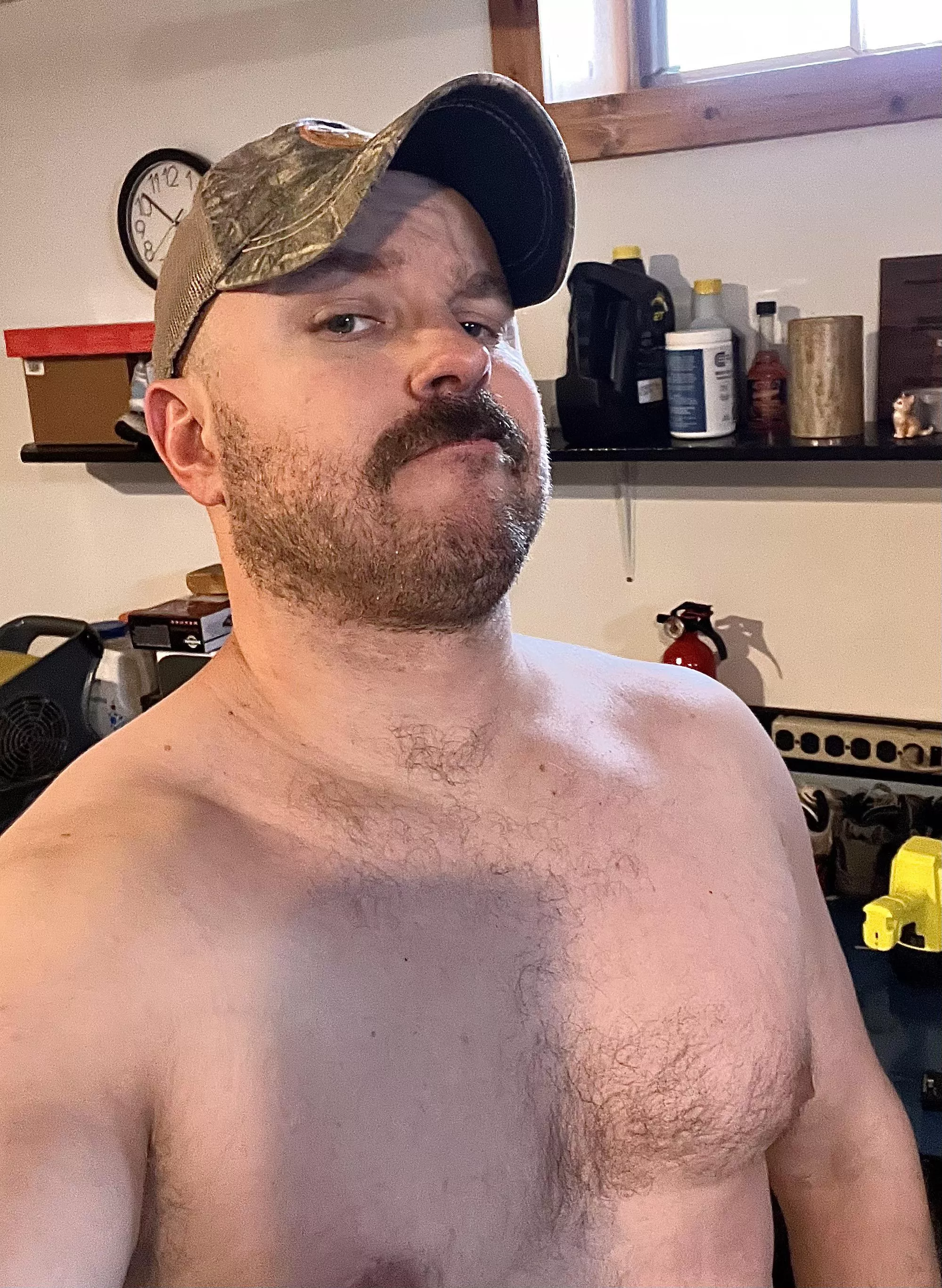 Not as much as some of you here but it’s filling in and getting thicker every year.