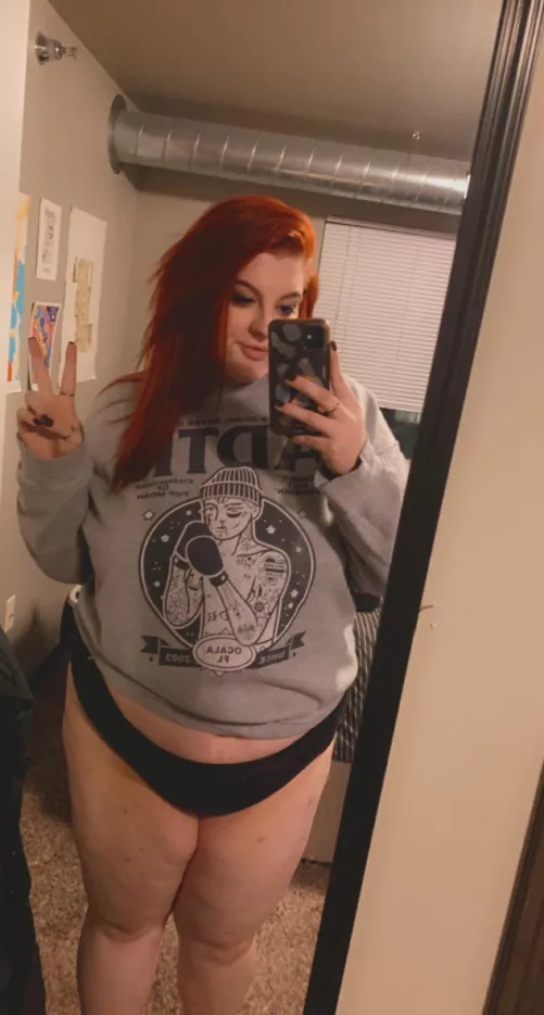 Not naked. Just comfy. 🥰