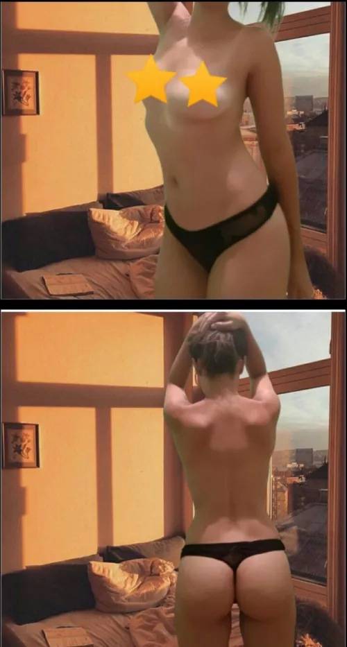 Not sure how I (f)eel about posting nudes, so starting mild. Do I have the body & courage for it? 🤷🏽‍♀️