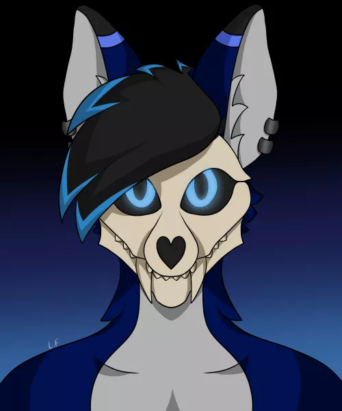 Not sure I have ever shown off my personal art of my Fursona Ashen. super love drawing him! (@ashen_foxxy on Twitter)