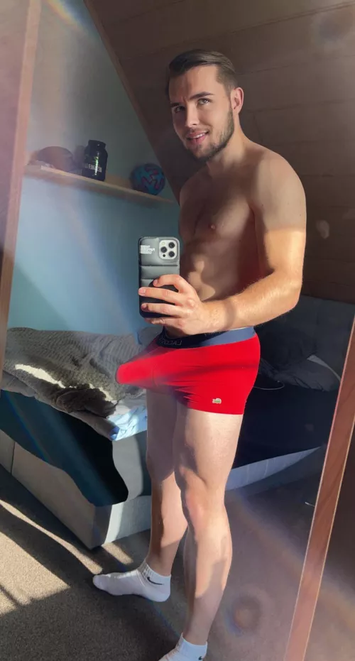 Not sure if red is a good color but I’m about to go wild